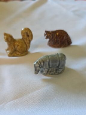 Vintage Wade Whimsies Porcelain Fiqurines